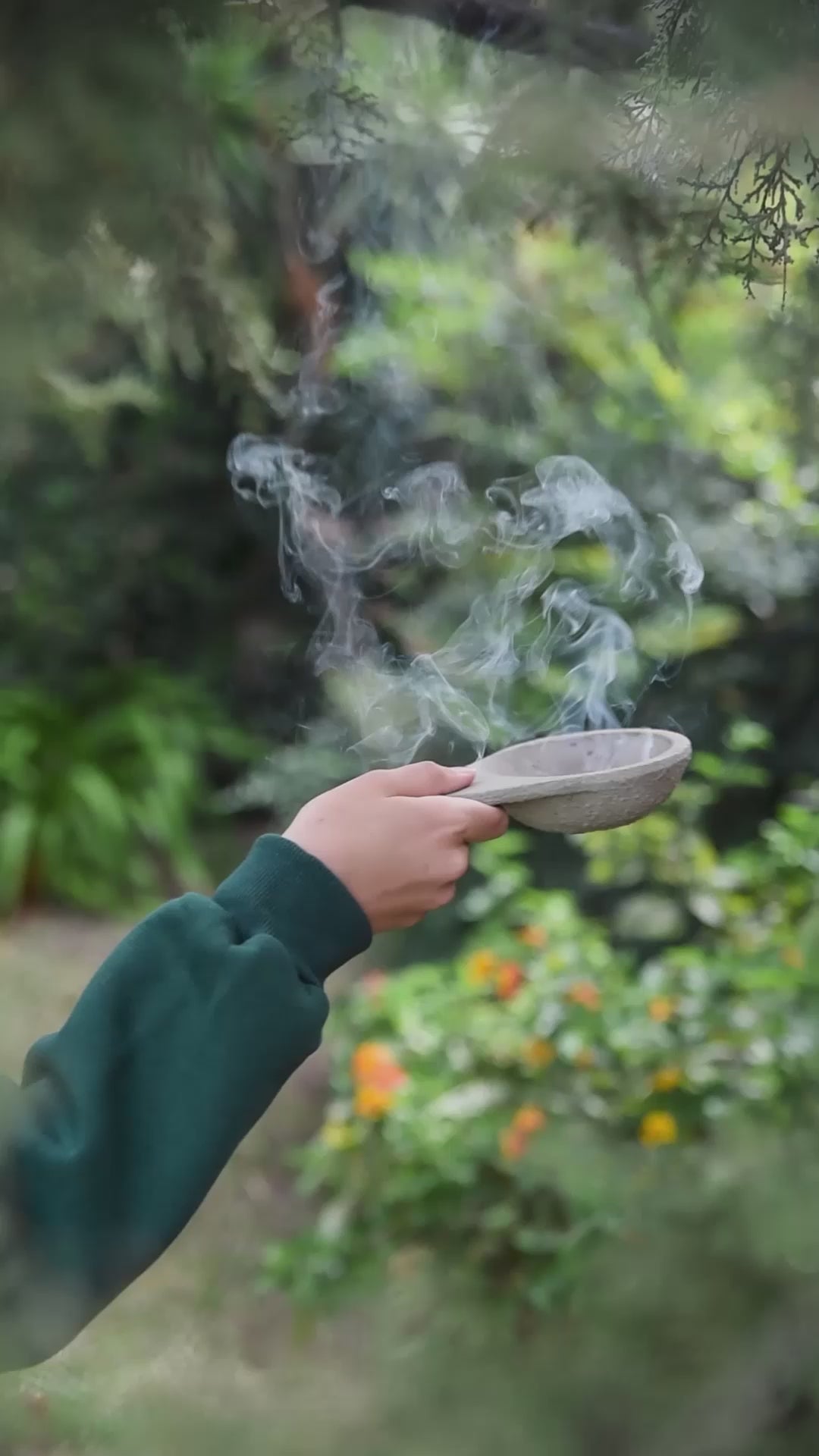 Sahumerio en Polvo Rosa con Petalos