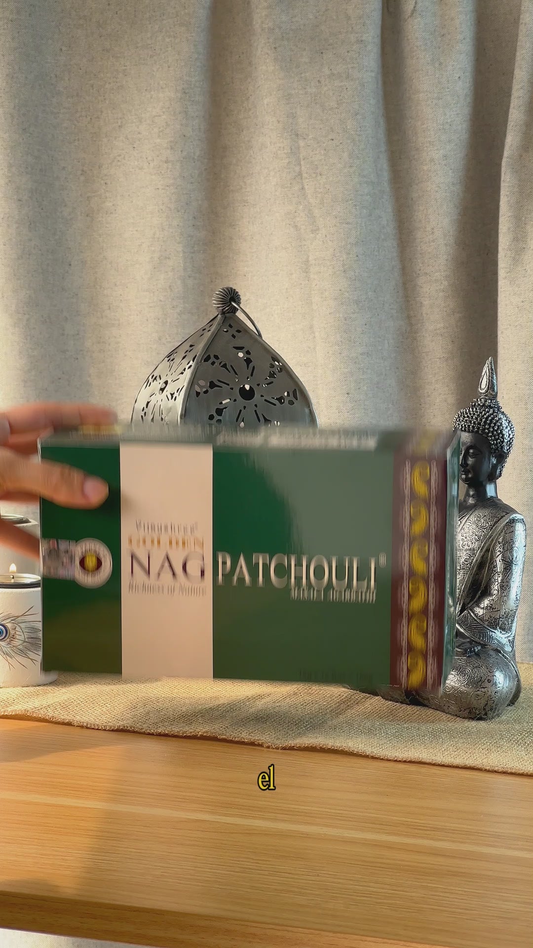 Incienso Golden Nag Patchouli