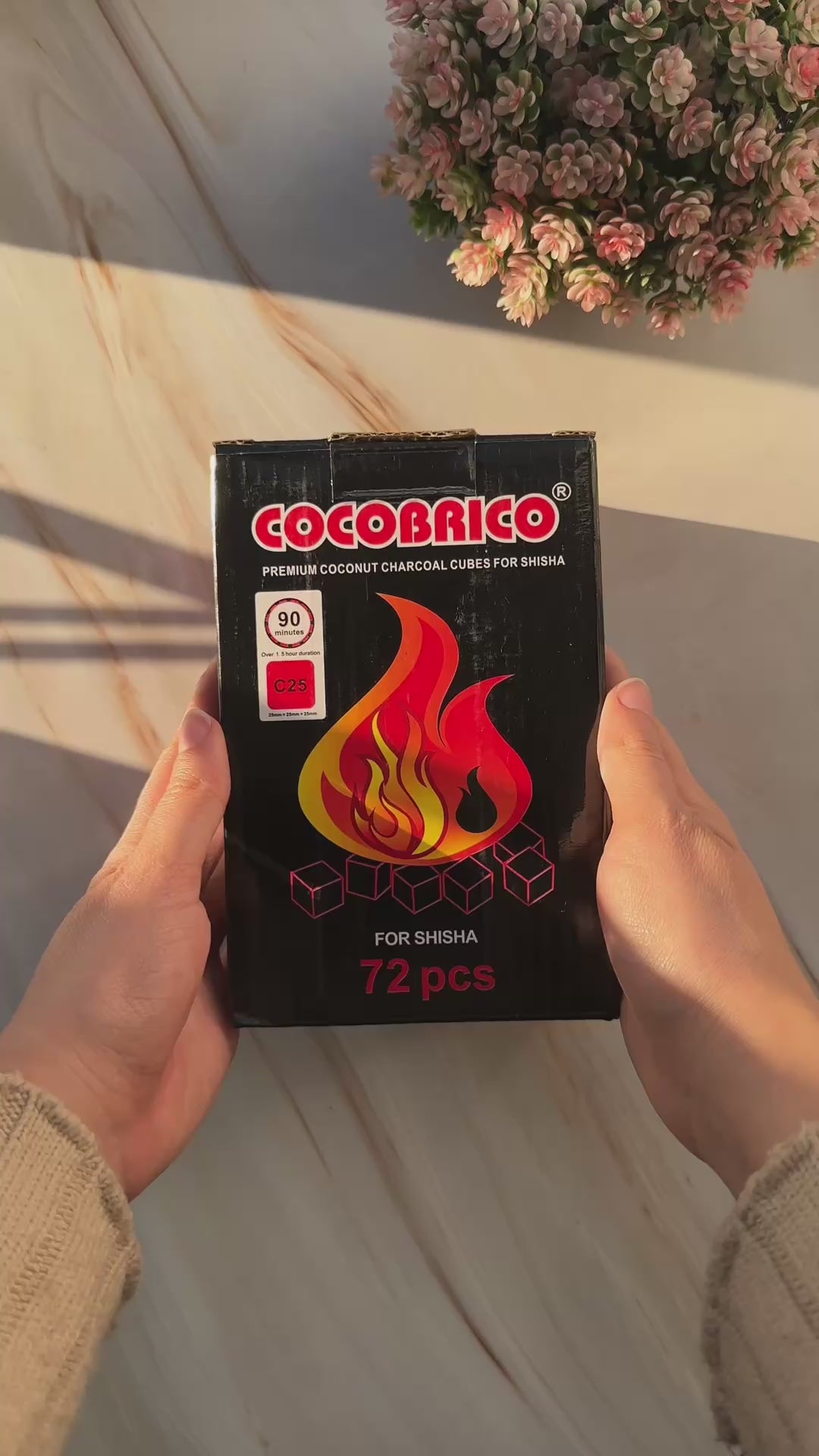 Carbon Cuadrado COCOBRICO