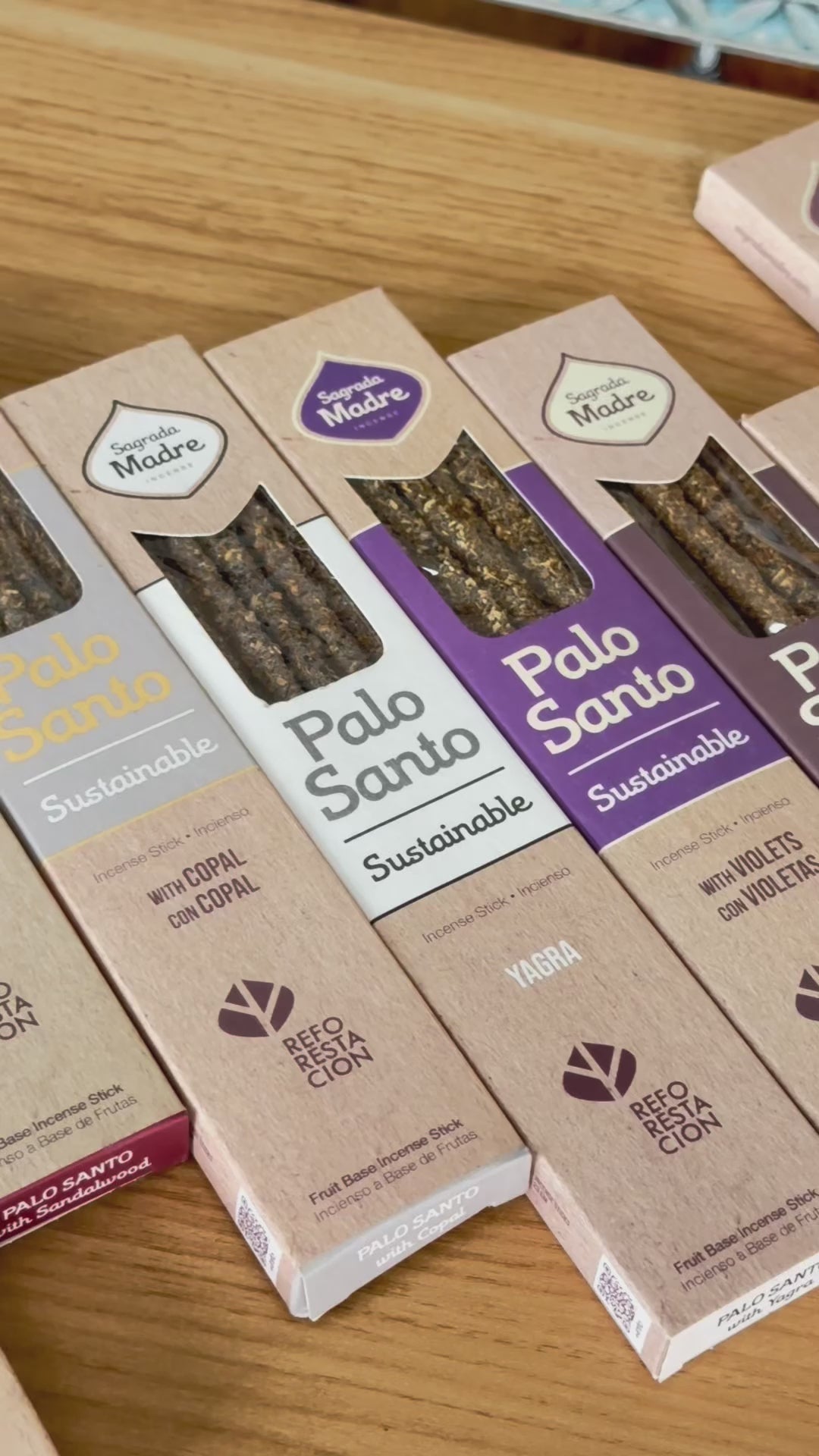 Sahumerio Palo Santo con Nag Champa