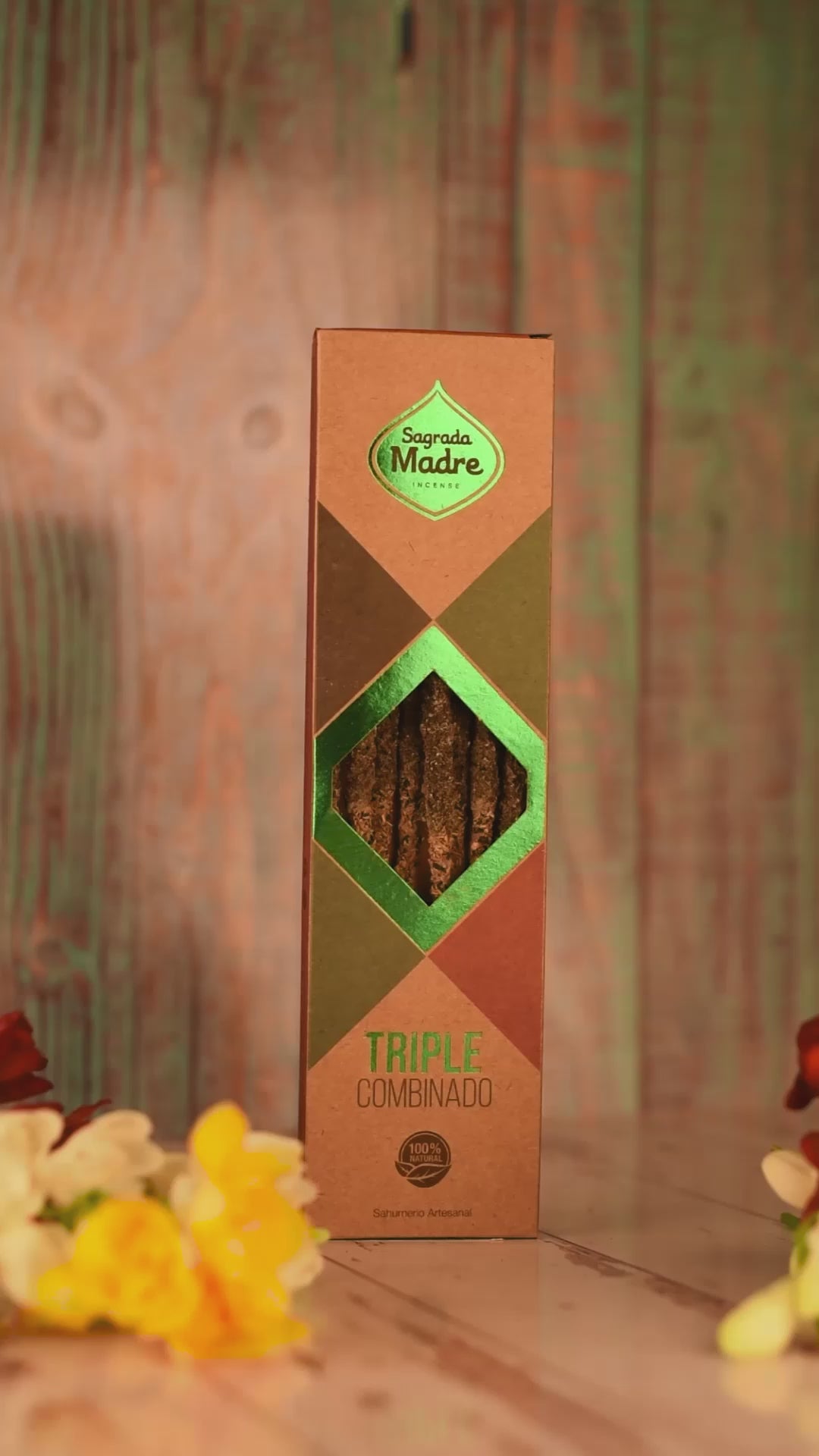 Sahumerio Triple Combinado