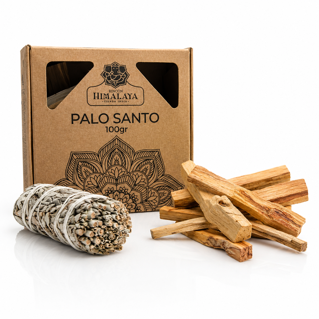 Pack Salvia Blanca + Palo Santo 100 Grs