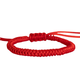 Pulsera Hilo Rojo Protección Redondo