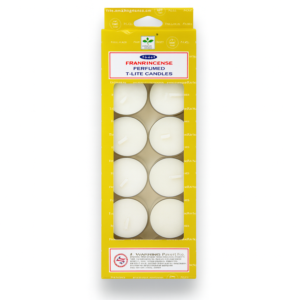 Vela Aromática Frankincense Tealight - Satya