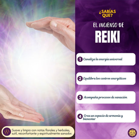 Incienso Natural Nag Reiki Energy - Vijayshree
