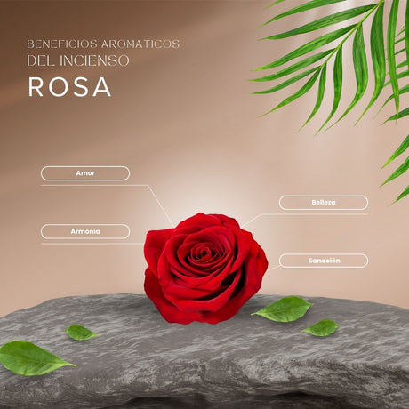 Mini Sahumerio Tibetano Rosa Real - Aromanza
