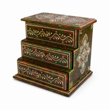 Cajonera Grada Esmeralda Carmesí 3 Cajones