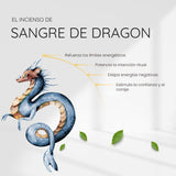 Incienso Natural Organico Sangre de Dragon - Song of India