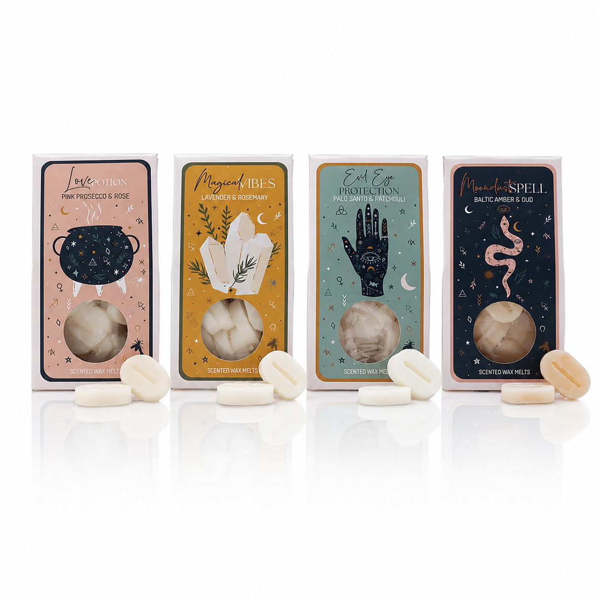 Pack 4 Pastillas de Cera