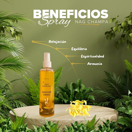 Aromatizador Ambiental Nag Champa 250ml - Tara Assurance