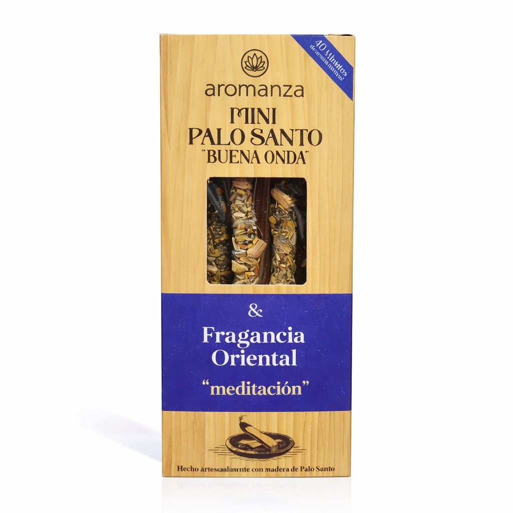 Mini Palo Santo Buena Onda Fragancia Oriental