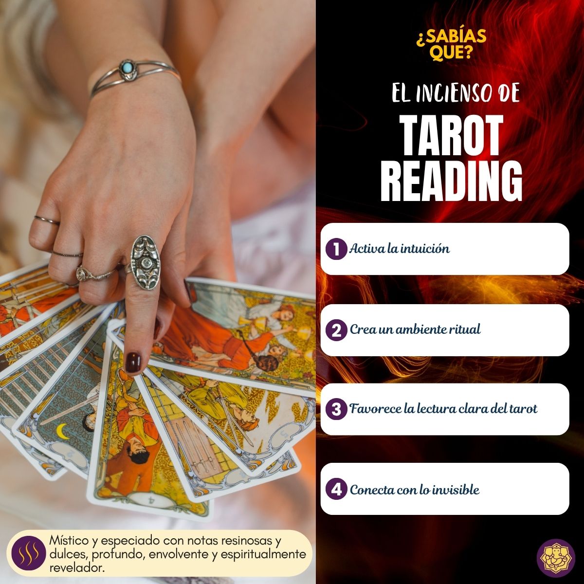 Incienso Natural Tarot Reading - Tribal Soul