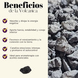 Pulsera Ajustable Volcanica 4mm
