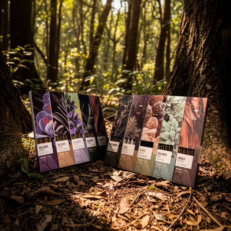 Sahumerio Palo Santo Olíbano Natural Premium