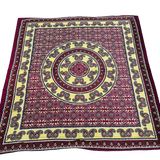 Cubrecama 2 Plazas Mandala Red- Yellow Design