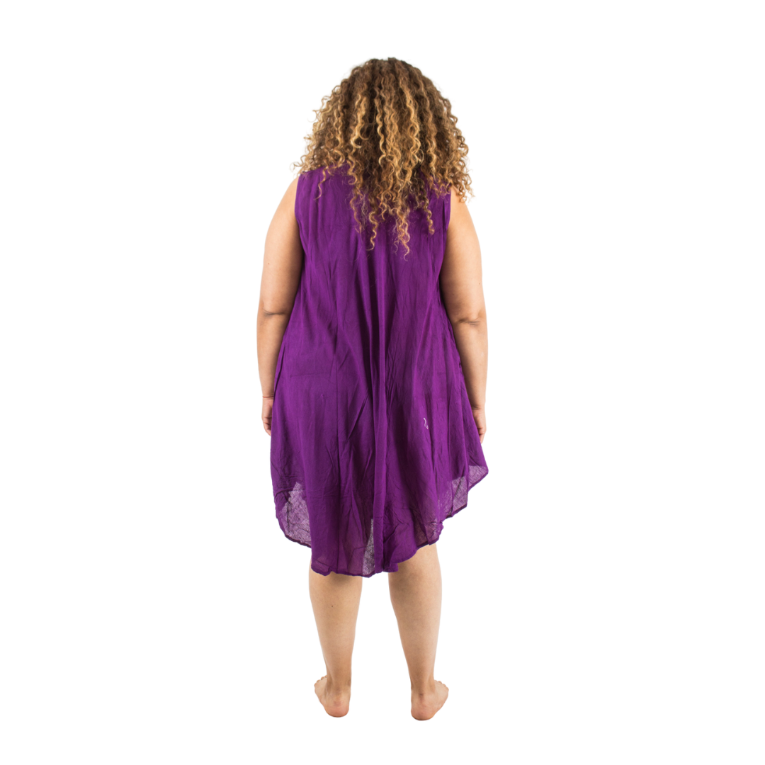 Vestido Daniya Morado