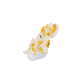 Figura Ganesh White & Gold Pequeña