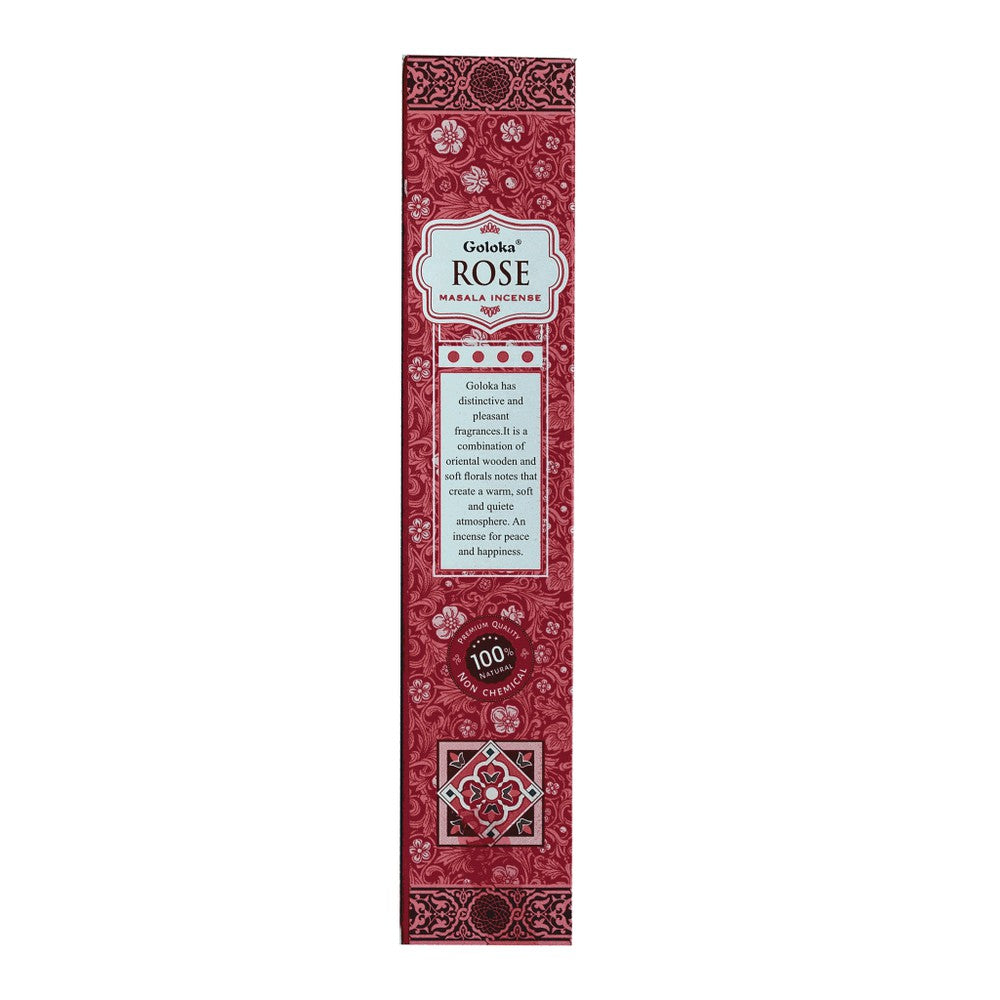 Incienso Natural Rosa Fit - Goloka