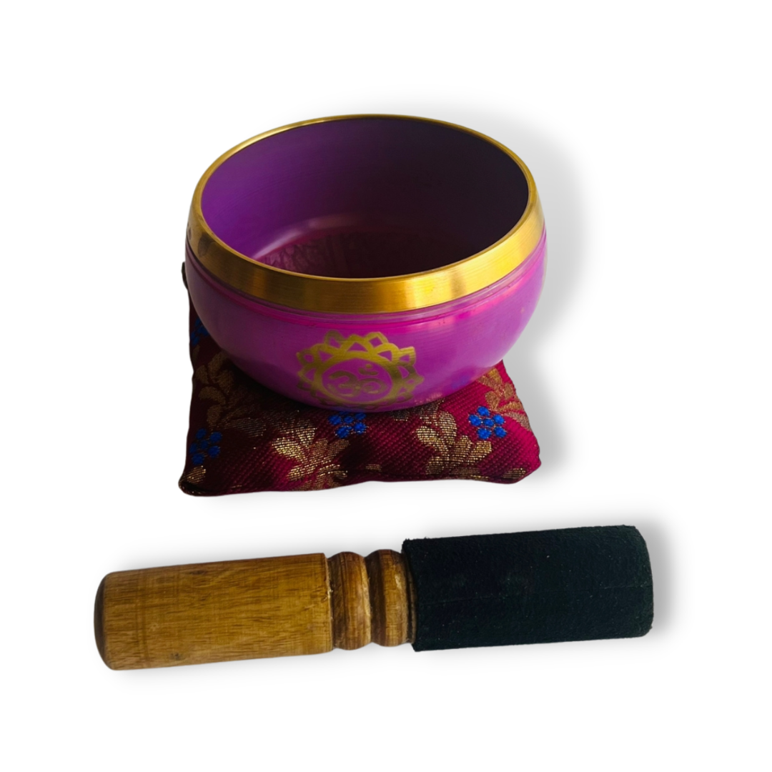 Box Cuenco Tibetano 9 cm - Morado