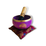 Box Cuenco Tibetano 9 cm - Morado