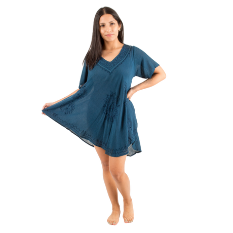 Vestido/Blusa Dipika Azul