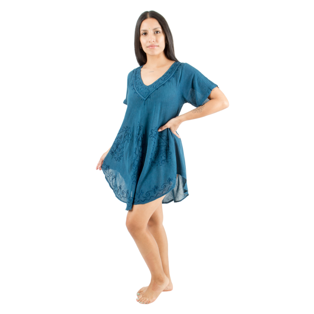 Vestido/Blusa Dipti Azul