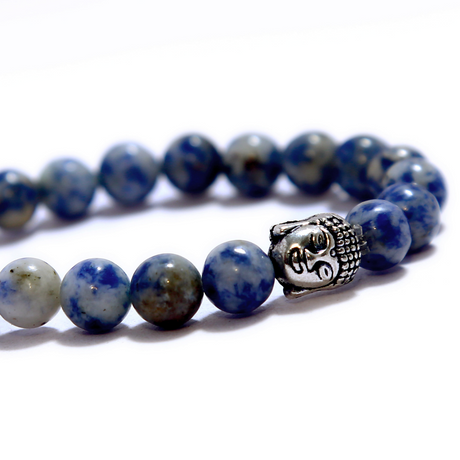 Pulsera Budda Charm Sodalita Azul