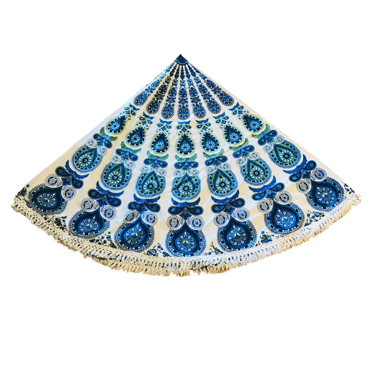 Pareo - Cubre cama mandala Blue and Green