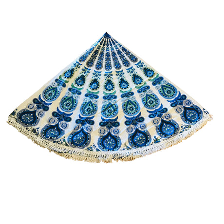 Pareo - Cubre cama mandala Blue and Green
