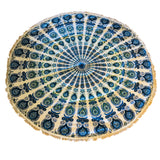 Pareo - Cubre cama mandala Blue and Green