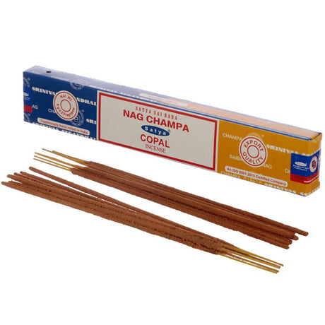 Incienso dúo Nag Champa y Copal