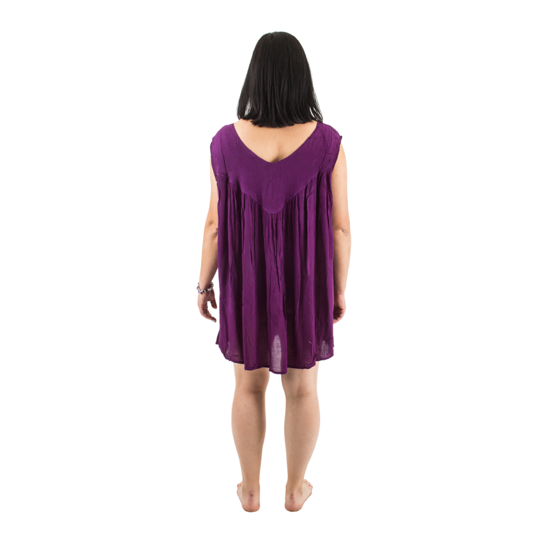 Blusa/Vestido Chalani Morada