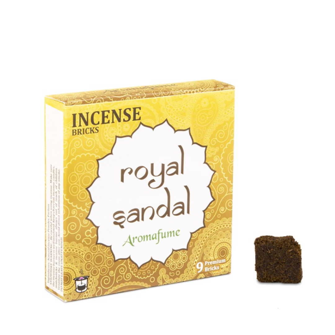 Ladrillos de Incienso Natural Royal Sandal - Aromafume