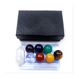 Box Piedras Preciosas Esferas 7 Chakra