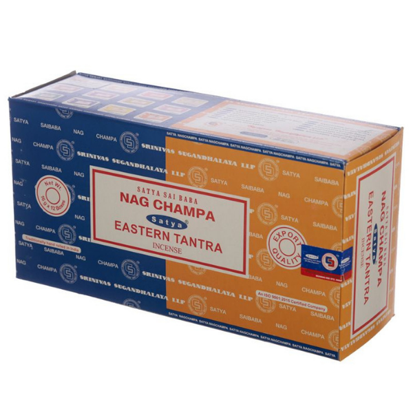 Incienso dúo Nag Champa y Tantra del Este