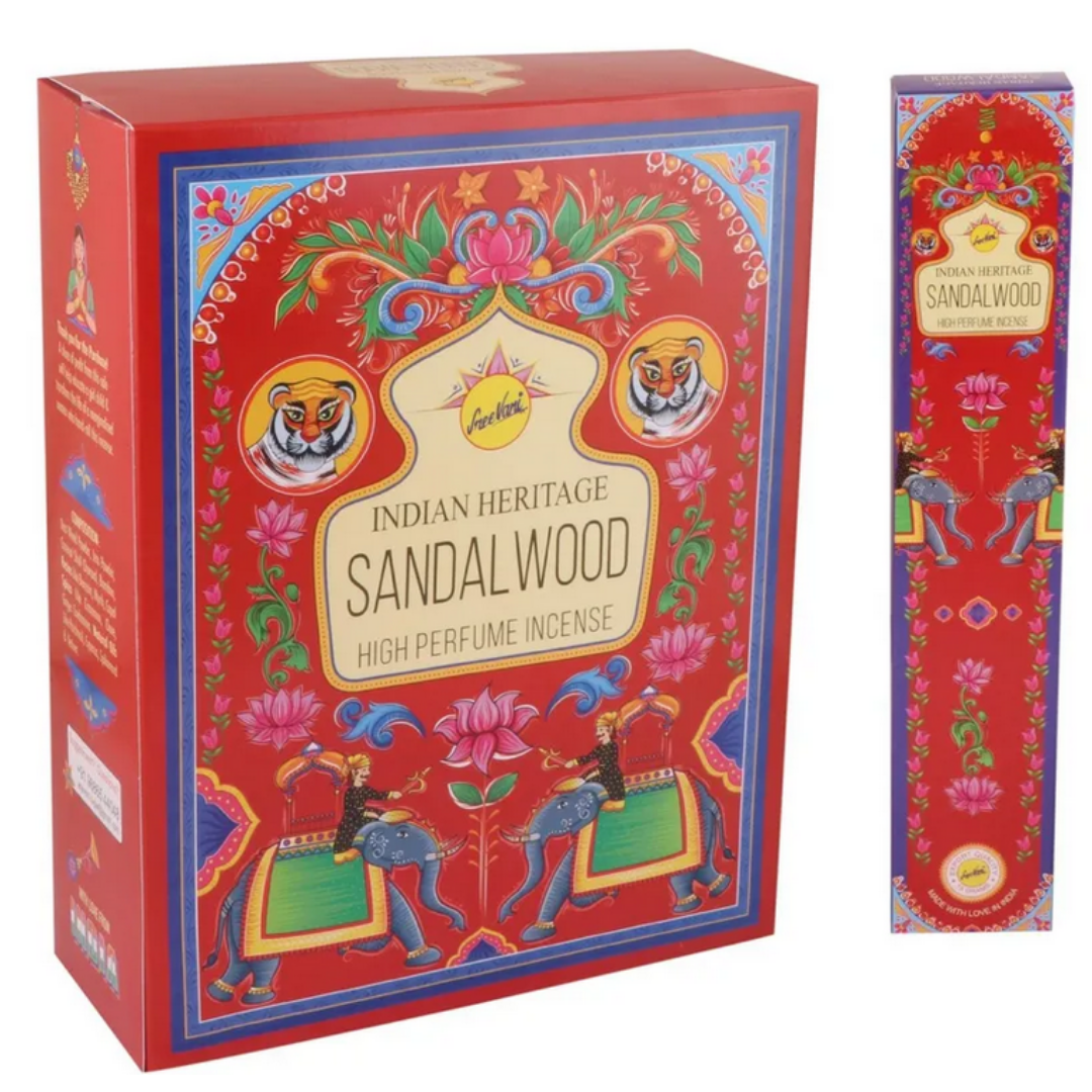 Incienso Natural Sandalwood - Sree Vani