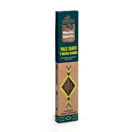 Incienso Natural Palo Santo + Salvia Blanca - Mystic Spirits