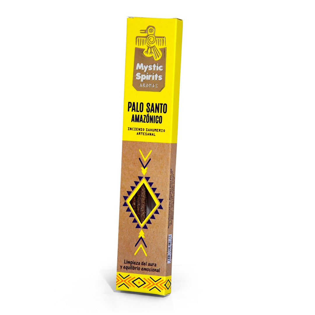 Incienso Natural Palo Santo Amazonico - Mystic Spirits