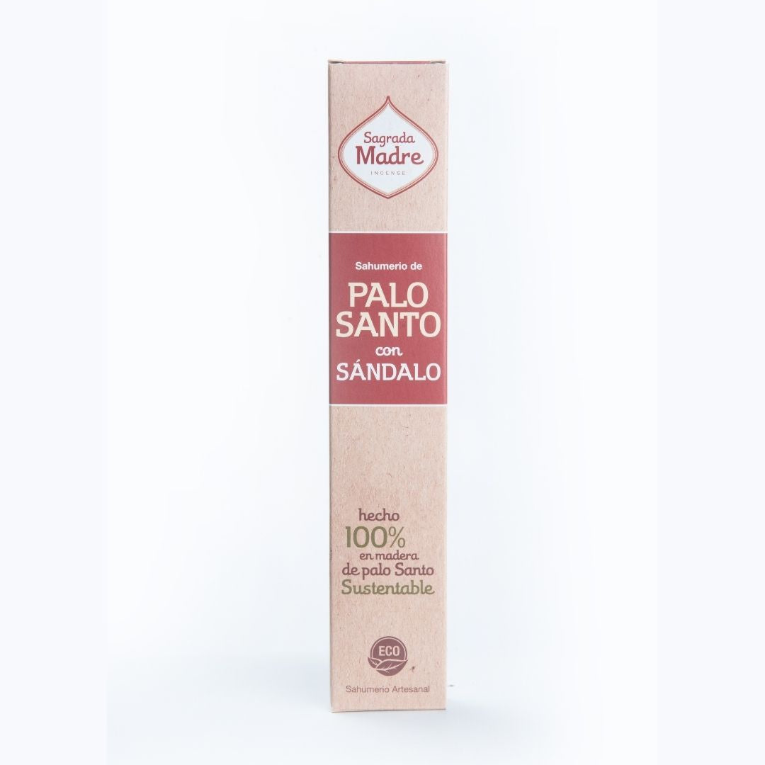 Varilla Sahumerio Palo Santo con Sándalo - Sagrada Madre