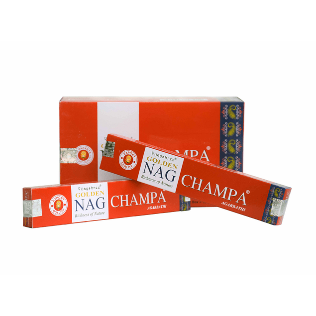 Incienso Natural Golden Nag Champa - Vijayshree