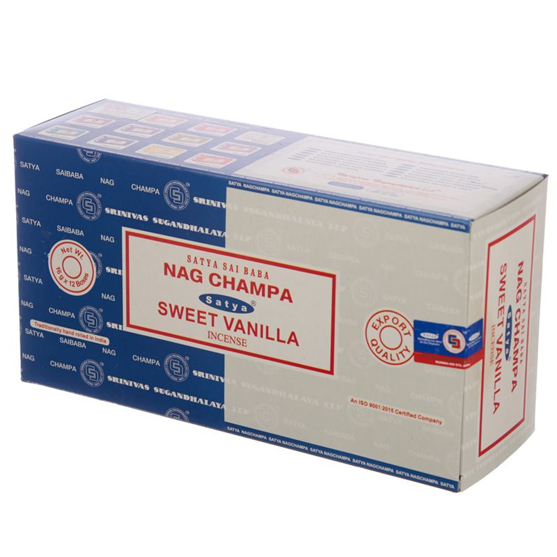 Incienso dúo Nag Champa y Sweet Vainilla