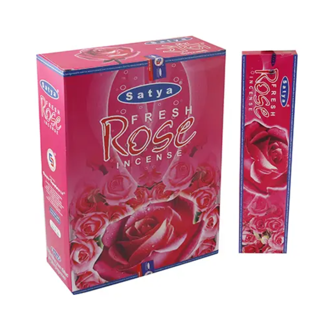 Incienso Natural Fresh Rose - Satya