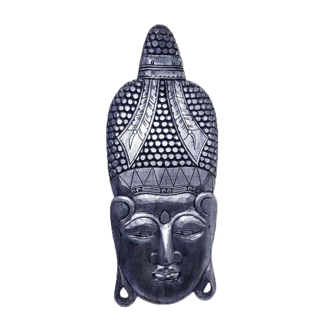 Cuadro Budda Face - Silver