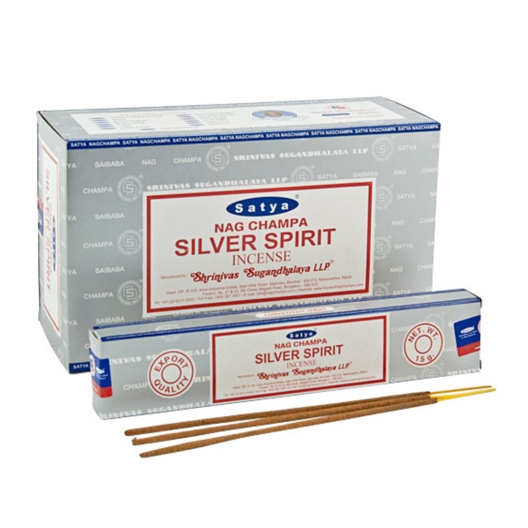 Incienso Natural Silver Spirit - Satya