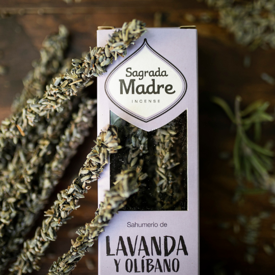 Sahumerio Lavanda y Olíbano - Sagrada Madre