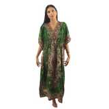 Vestido Kaftan Verde