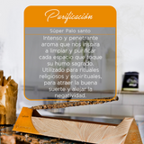 Sahumerio Blend Palo Santo Purificación - Aromanza