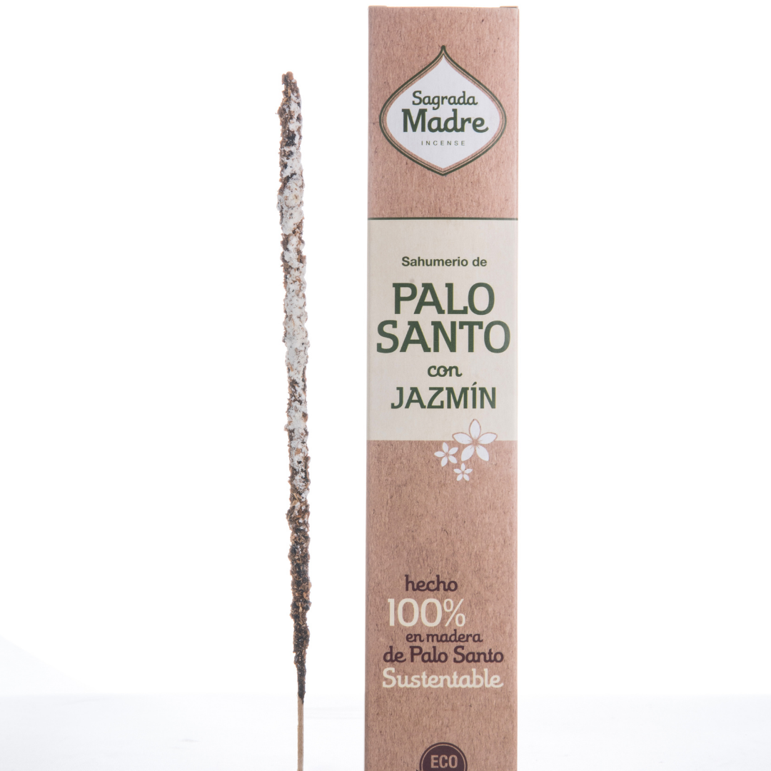 Varilla Sahumerio Palo Santo con Jazmin - Sagrada Madre