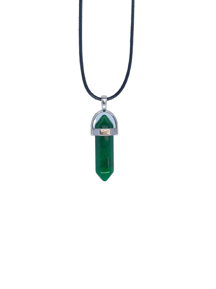 Collar de Punta Jade Verde