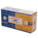 Incienso dúo Nag Champa y Sandalwood